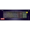 Teclado gaming Trust GXT 871 Zora mecánico USB RGB negro