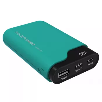 Batería portátil RealPower PB-7500C 7500 mAh