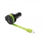 Cargador móvil RealPower 257636 universal negro verde