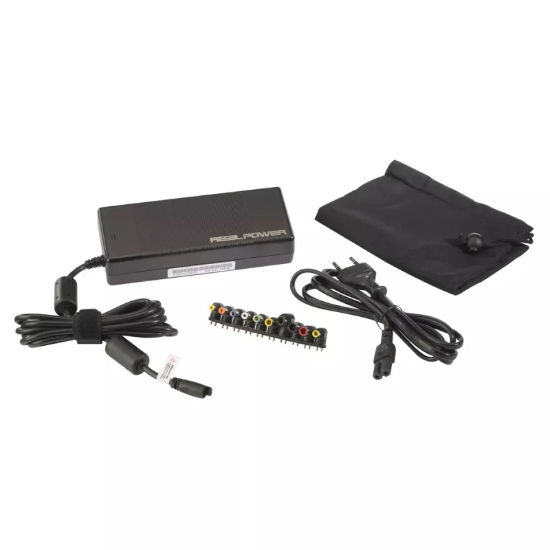 Inversor de fuente de alimentación RealPower 140474 interior 40 W negro