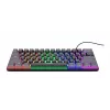 Teclado gaming Trust GXT 867 Acira USB QWERTZ alemán negro gris 60% mecánico RGB