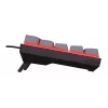 Teclado gaming Trust GXT 867 Acira USB QWERTZ alemán negro gris 60% mecánico RGB