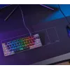 Teclado gaming Trust GXT 867 Acira USB QWERTZ alemán negro gris 60% mecánico RGB