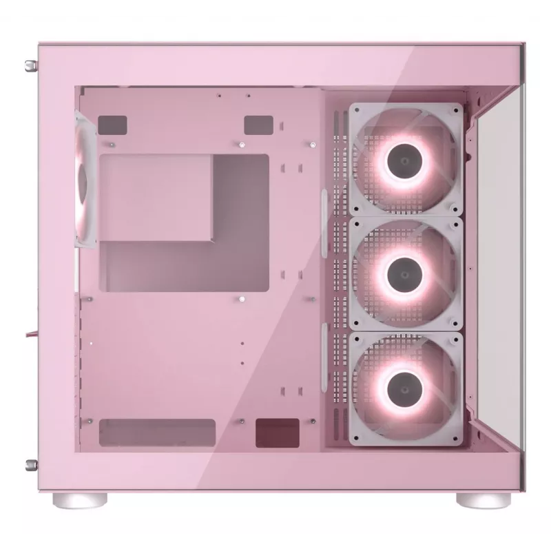 Caja de PC COUGAR Gaming FV150 RGB Torre Midi Rosa