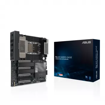 Placa base ASUS PRO WS W890-SAGE — Intel W890, LGA 4710-2, CEB, 8× DIMM, DDR5, Quad-channel, Ethernet 2.5G y 10G