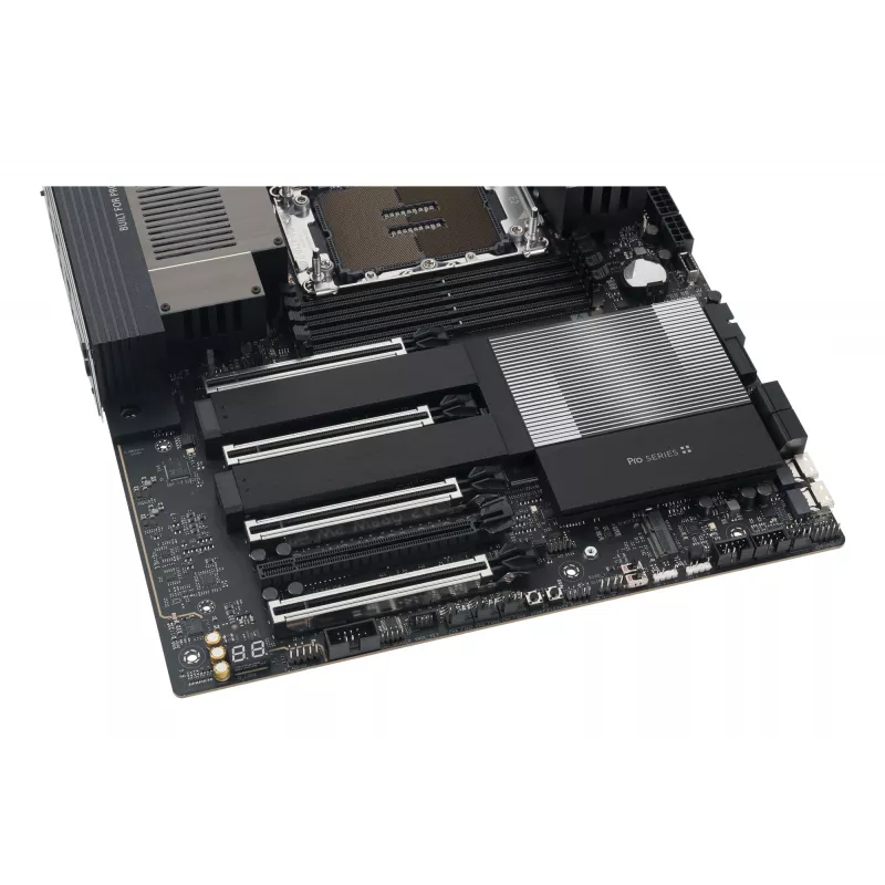 Placa base ASUS PRO WS W890-SAGE — Intel W890, LGA 4710-2, CEB, 8× DIMM, DDR5, Quad-channel, Ethernet 2.5G y 10G
