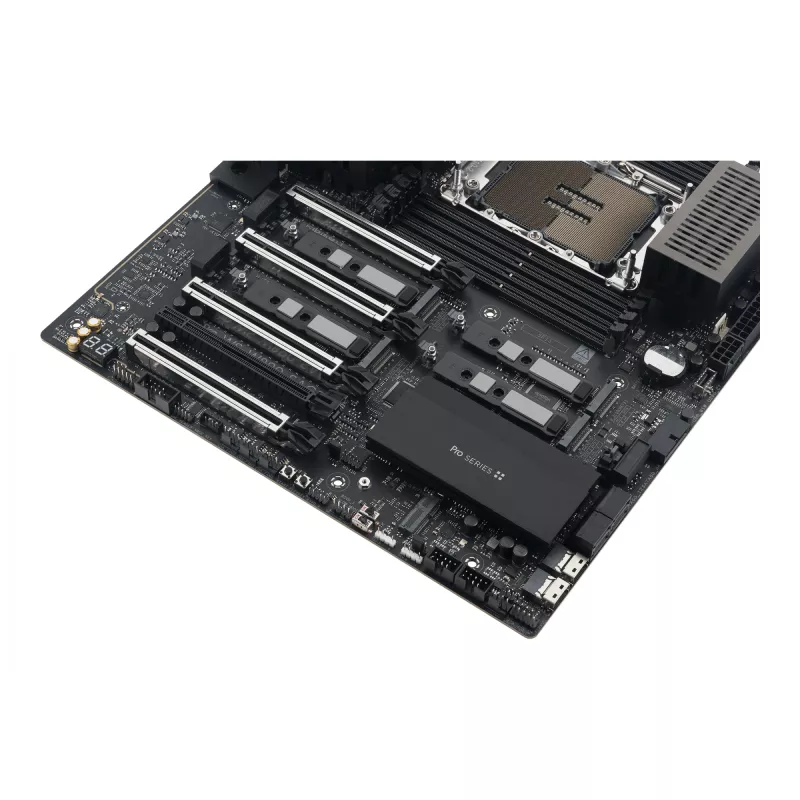 Placa base ASUS PRO WS W890-SAGE — Intel W890, LGA 4710-2, CEB, 8× DIMM, DDR5, Quad-channel, Ethernet 2.5G y 10G