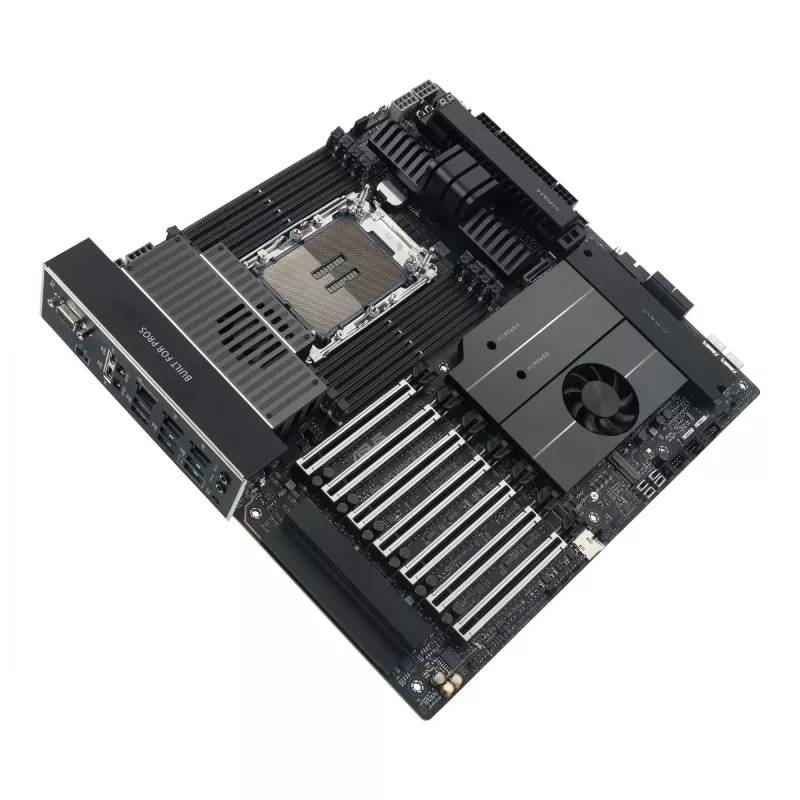 Placa base ASUS Pro WS W890E-SAGE SE — Intel W890, LGA 4710-2, EEB, 8x DIMM DDR5, Octa-Channel, 10GbE