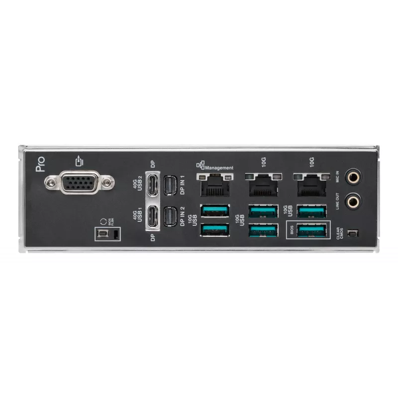 Placa base ASUS Pro WS W890E-SAGE SE — Intel W890, LGA 4710-2, EEB, 8x DIMM DDR5, Octa-Channel, 10GbE