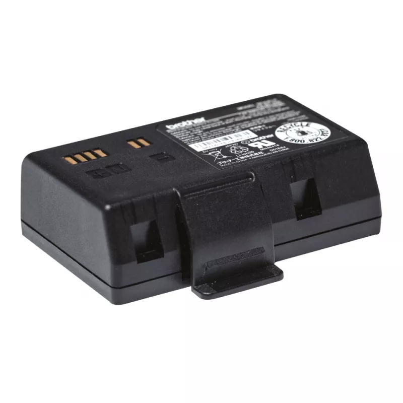 Batería para impresora de etiquetas Brother PABT009 – compatible con RJ-3035B y RJ-3055WB, 1 ud., negra