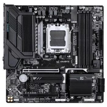 Placa base GIGABYTE B840M GAMING X WIFI6E - CPU AMD Ryzen 9000, VRM 8+2+2 fases, hasta 8200MHz DDR5(O.C), 2xPCIe 4.0 M.2, Wi-Fi 6E, LAN 2.5GbE, USB 3.2 Gen 1