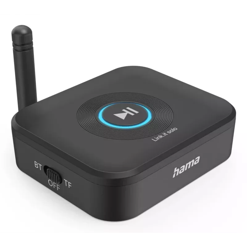 Hama Link.it solo Adaptador receptor de audio Bluetooth, 00205321