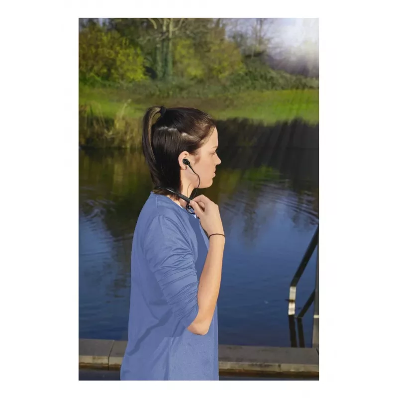 Hama Freedom Neck III auricular inalámbrico con gancho, in-ear deportivo Bluetooth negro