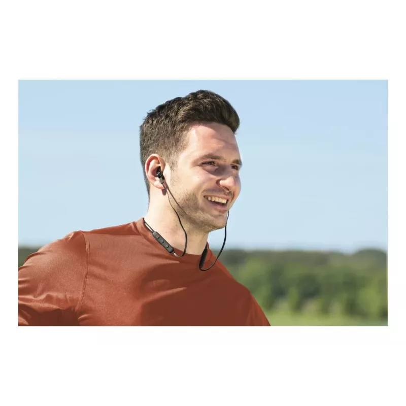 Hama Freedom Neck III auricular inalámbrico con gancho, in-ear deportivo Bluetooth negro