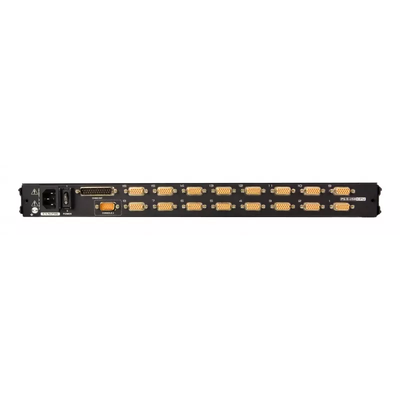 Consola de rack ATEN CL5716MW 17,3 inch (43,9 cm) FHD 1920×1080 TFT-LCD, teclado y ratón USB/PS/2, VGA, 1U metal/plástico