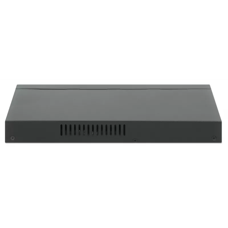 Intellinet switch 8 puertos 2.5G Ethernet PoE+ ocho puertos PSE PoE+ 10/100/1000/2500 Mbps, presupuesto de potencia PoE 100 W, no gestionado, formato de escritorio, opción de montaje en pared