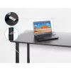 Manhattan candado combinación universal para portátil para Noble Wedge®, Nano y K-Slot, candado antirrobo 3 en 1 para portátil, combinación de 4 dígitos reajustable, 1,8 m, cable de acero al carbono resistente a cortes, funda de PVC translúcido, plata