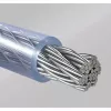 Manhattan candado combinación universal para portátil para Noble Wedge®, Nano y K-Slot, candado antirrobo 3 en 1 para portátil, combinación de 4 dígitos reajustable, 1,8 m, cable de acero al carbono resistente a cortes, funda de PVC translúcido, plata