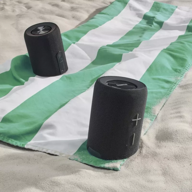 Altavoz portátil estéreo Hama Twin 4.0 negro 30 W