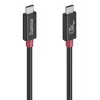 Cable USB-C Hama, E-Marker, USB4 Gen4, 80 Gbit/s, 5 A, 240 W, 1,00 m