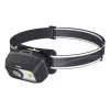 Linterna frontal Hama HL500-C negra, gris LED