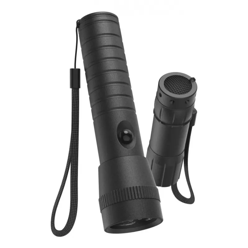 Linterna de mano Hama FL-DUO negra LED