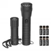 Linterna de mano Hama FL-DUO negra LED
