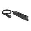 Regleta de 4 tomas DeLOCK 66818