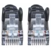 Cable de red patch Intellinet, Cat6, 10 m, negro, cobre, S/FTP, LSOH/LSZH, PVC, RJ45, contactos bañados en oro, protección de lengüeta, funda antirrotura, garantía de por vida