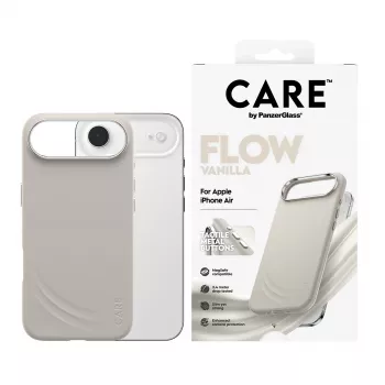Funda PanzerGlass CARE by Feature FLOW Case Vanilla con MagSafe iPhone Air