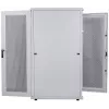 Rack de servidores Intellinet de 19 pulgadas, autoportante, 42U, 600 x 1000 mm (ancho x prof.), gris, montado, máx. 1500 kg, cerradura de puerta multipunto, una cerradura por panel lateral, profundidad útil 123 a 773 mm, IP20, rack, acero