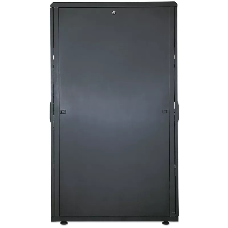 Rack de servidores Intellinet de 19 inch - independiente, 42HE, 600x1000mm (ancho x profundidad), negro, flatpack, máx. 1500kg, cierre de puerta multipunto, una cerradura por panel lateral, profundidad útil 123 a 773mm, IP20, rack, acero
