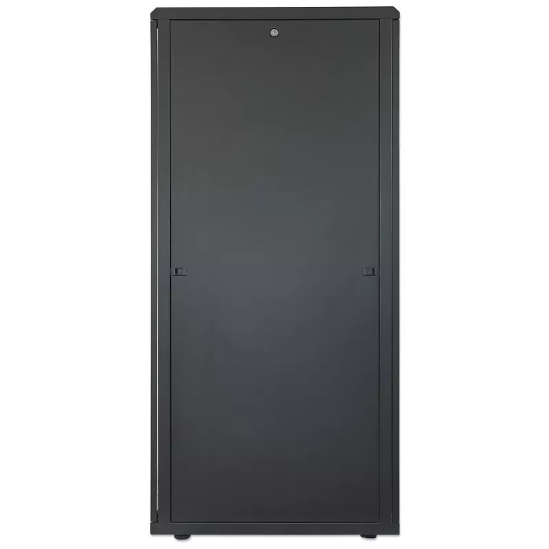 Intellinet 713191 armario de red de 19 pulgadas, independiente, 42U, 800x800 mm (An x Pr), 2033 mm de altura, máx. 1500 kg, con cerradura, patas ajustables, IP20, flatpack (desmontado), negro RAL 9005