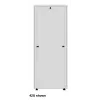 Intellinet 715478 Basic armario de red de 19 pulgadas, de suelo, 42U, 600x1000 mm (An x Pr), altura 2033 mm, hasta 600 kg, con cerradura, patas ajustables, flatpack, gris RAL 7035