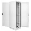 Intellinet 716147 IP55 armario de red de 19 pulgadas, 42U, 800 mm (31,5 pulgadas) de profundidad, hasta 1000 kg, con cerradura, gris