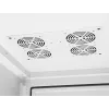 Intellinet 716147 IP55 armario de red de 19 pulgadas, 42U, 800 mm (31,5 pulgadas) de profundidad, hasta 1000 kg, con cerradura, gris
