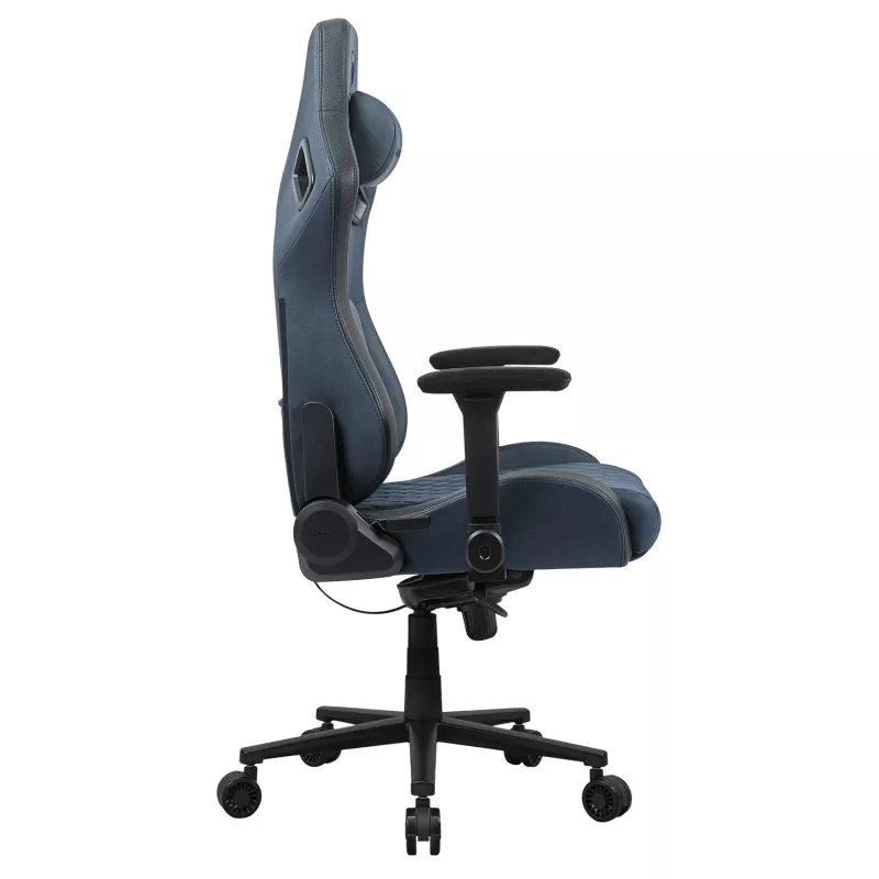 Silla gamer universal Cougar CGR-DSF-BUB — asiento acolchado, carga máx. 150 kg, B760 x T690 x H1295 mm, navy