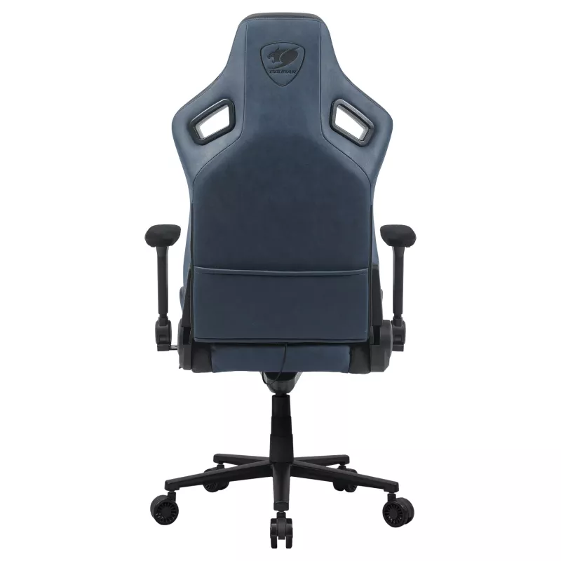 Silla gamer universal Cougar CGR-DSF-BUB — asiento acolchado, carga máx. 150 kg, B760 x T690 x H1295 mm, navy