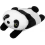 Cartera LAUT MAGMOJI — cartera compatible con MagSafe con diseño de panda, ABS/peluche/tela/metal/nailon, negro y blanco