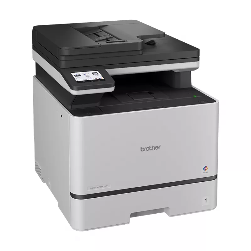Impresora multifunción Brother MFC-L8730CDW — láser A4, color, 2400×600 DPI, 31 ppm, Wi-Fi, dúplex