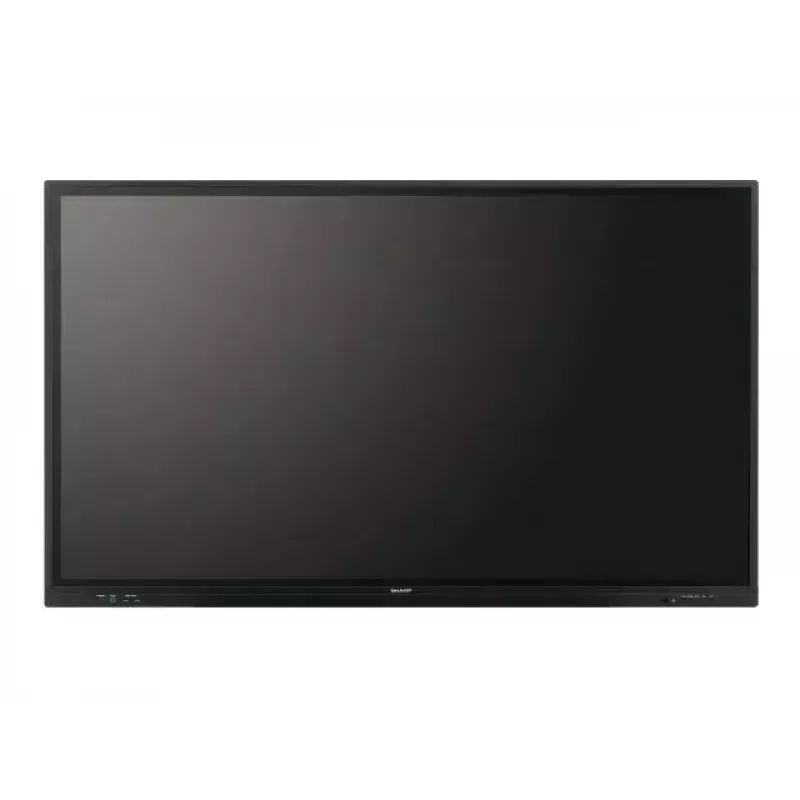 Sharp PN-LC862 pantalla plana de señalización digital 2,18 m (86 pulgadas) LCD Wi-Fi 450 cd/m² 4K Ultra HD (3840 x 2160) negra pantalla táctil procesador integrado Android 11 16/7