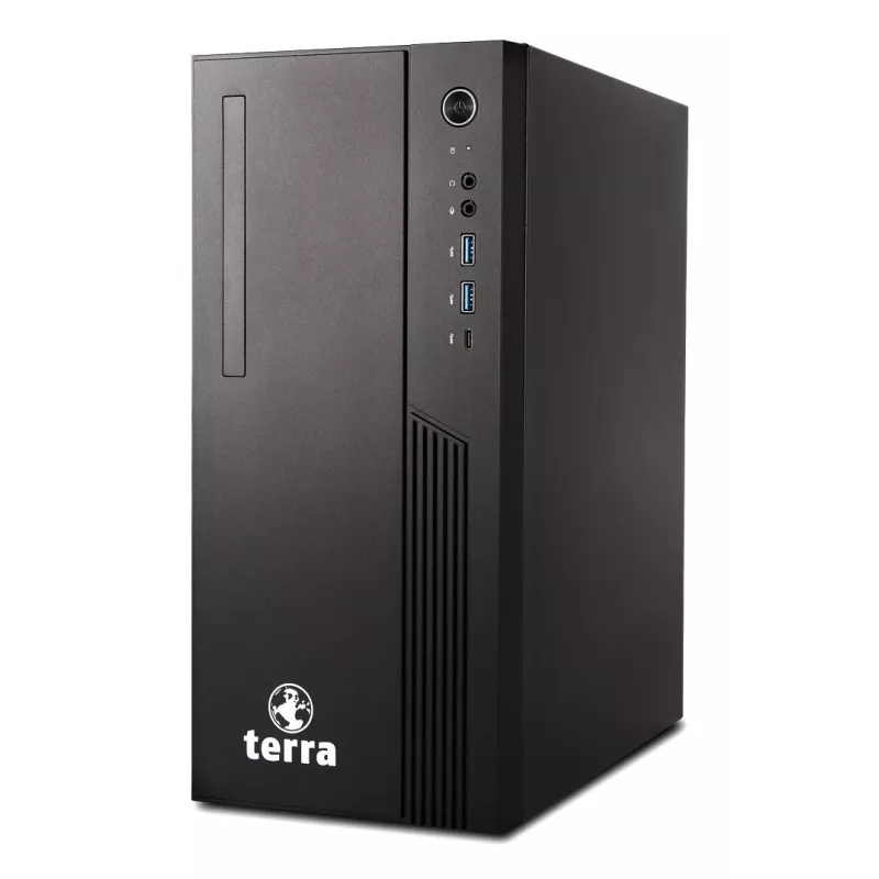 TERRA 1000134 PC/Estación de trabajo Intel® Core™ i3 i3-12100 8 GB DDR5-SDRAM 500 GB SSD Windows 11 Pro Micro Torre