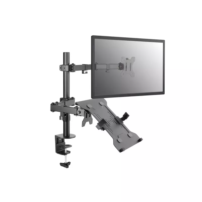 Equip Soporte de mesa con doble brazo articulado para monitor y portátil de 13 a 32 pulgadas