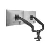 Equip Soporte de mesa para doble monitor Heavy-Duty de 17-35 pulgadas, Negro