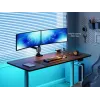 Equip Soporte de mesa para doble monitor Heavy-Duty de 17-35 pulgadas, Negro