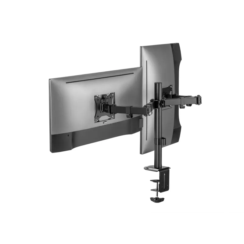 Equip Soporte de mesa con doble brazo articulado para monitor de 17 a 32 pulgadas