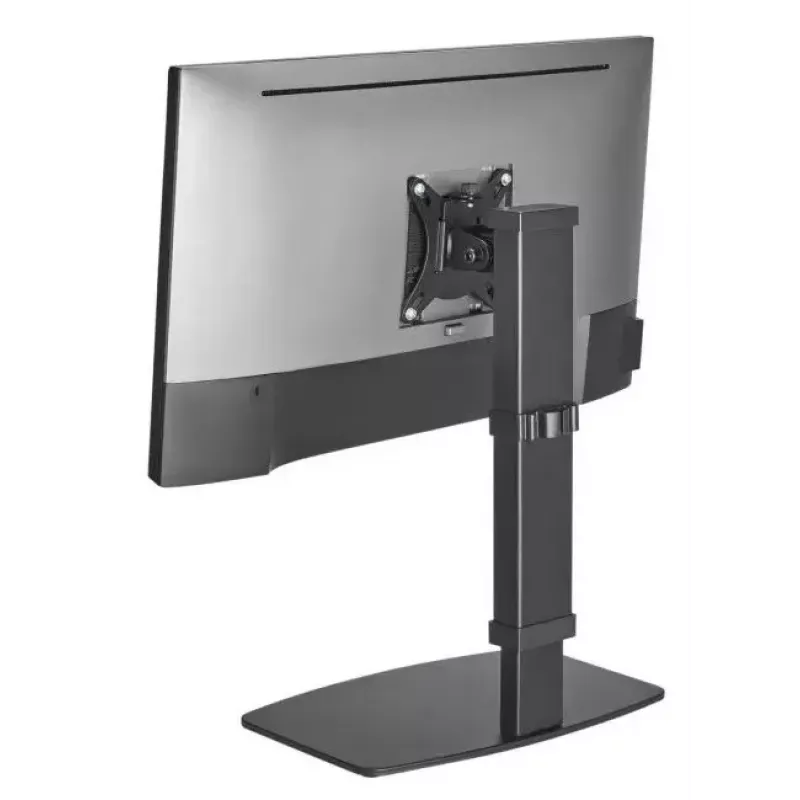 Equip 43,2 cm – 81,3 cm (17 pulgadas – 32 pulgadas) Soporte de monitor de pie Negro capacidad de carga 8 kg