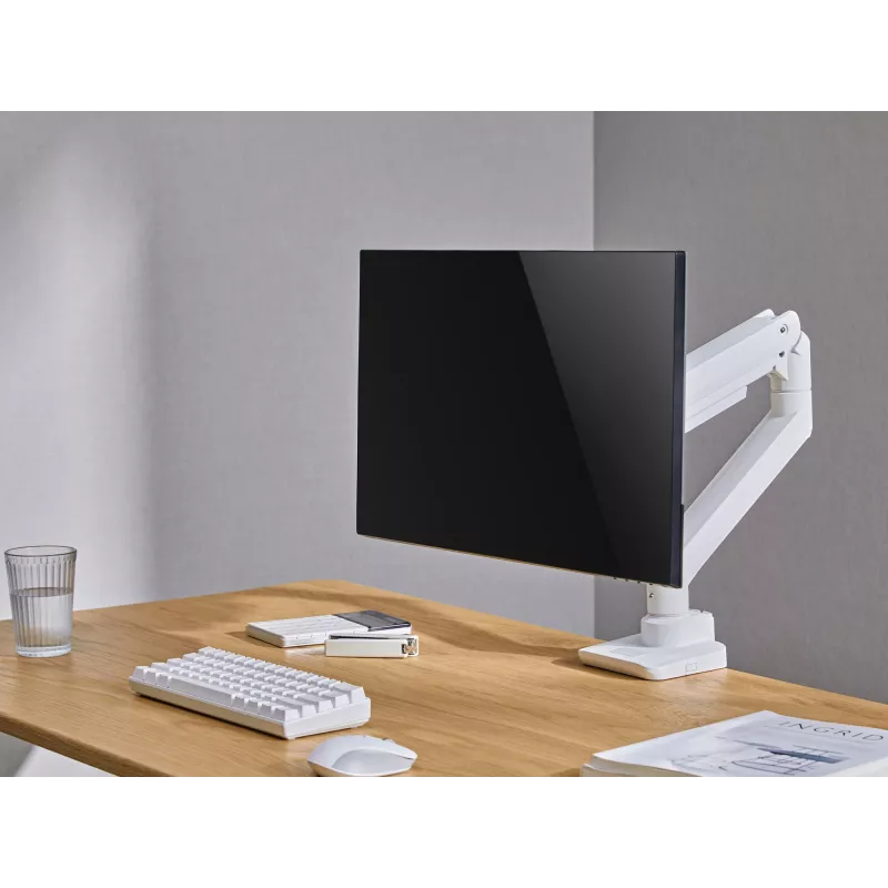 Equip Soporte de mesa para monitor Heavy-Duty de 17 a 49 pulgadas, Blanco