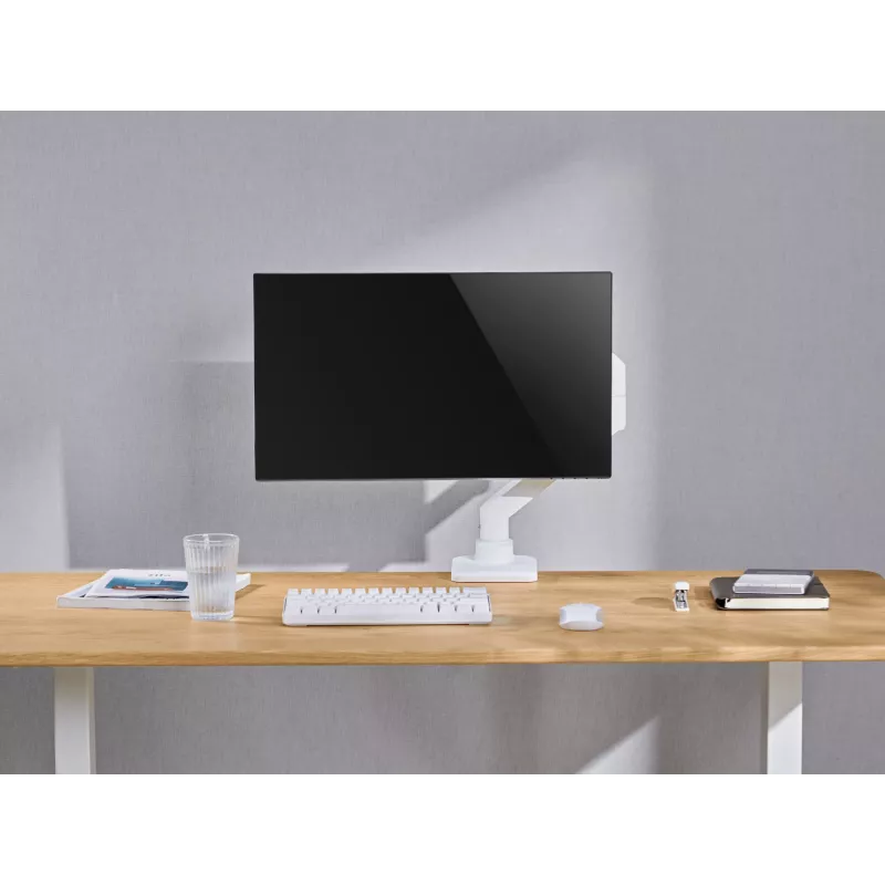 Equip Soporte de mesa para monitor Heavy-Duty de 17 a 49 pulgadas, Blanco