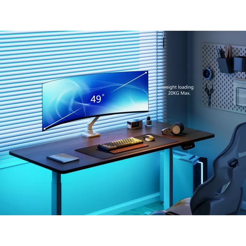 Equip Soporte de mesa para monitor Heavy-Duty de 17 a 49 pulgadas, Blanco